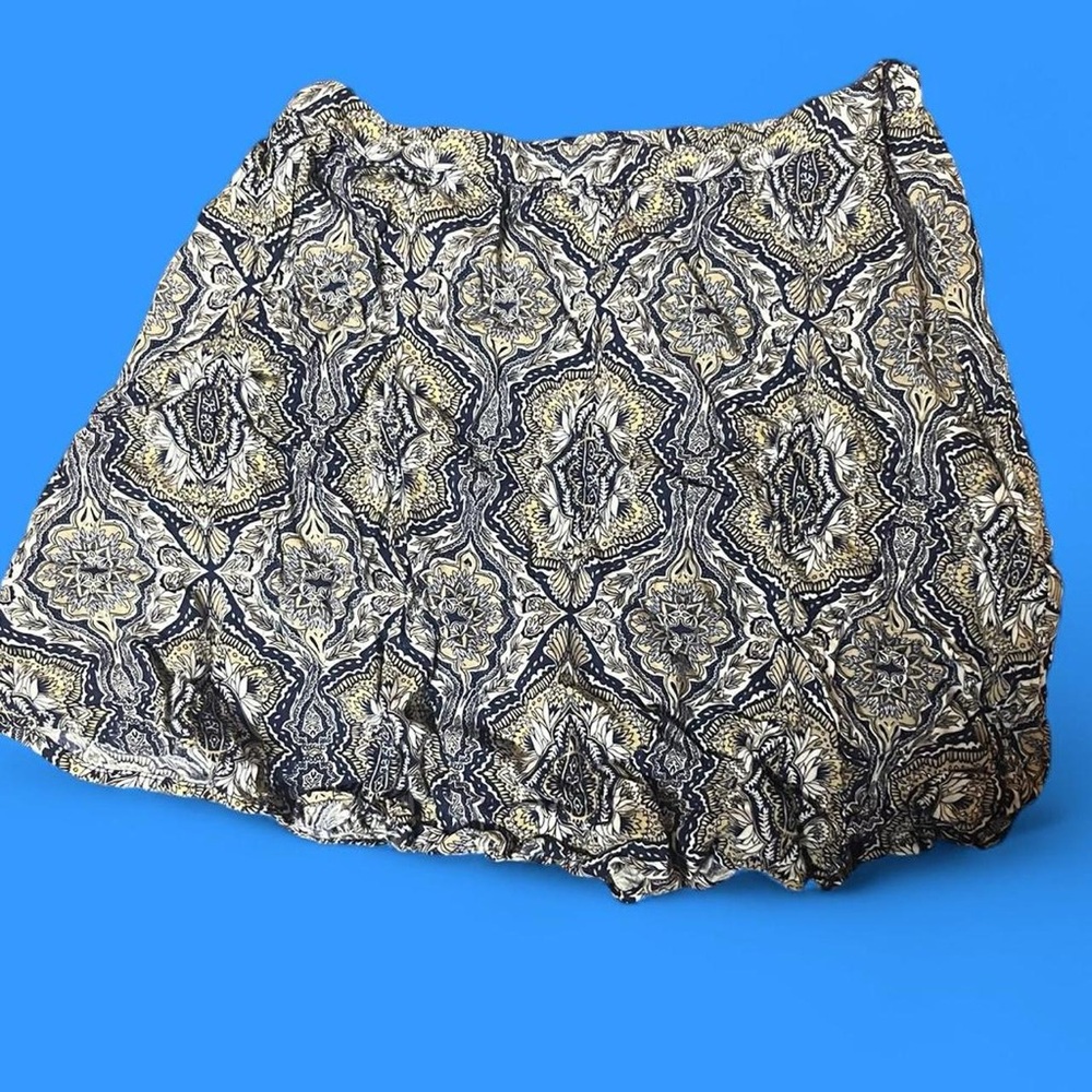 Y2K Wet Seal Paisley Skirt